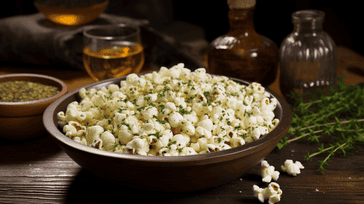 Garlic Parmesan Popcorn