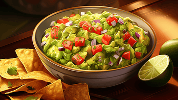 Guacamole and Salsa with Tortilla Chips