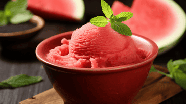 Refreshing Watermelon Sorbet