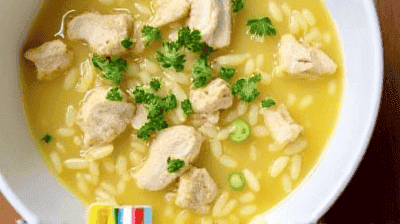 Zesty Lemon Chicken Orzo Soup – A Bright  Comforting GreekInspired Dish